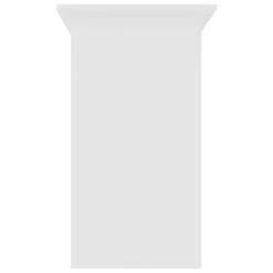 VidaXL Bureau 80x45x74 Cm Spaanplaat Wit -Vidaxl 0104c742d4674d9b8bd48cb9908bea29