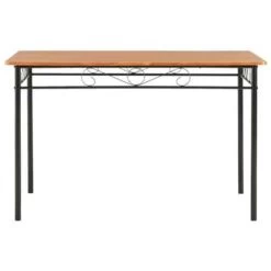 VidaXL Eettafel 120x70x75 Cm MDF Bruin -Vidaxl 0376819242a14ef3b9ce2cbdb215905f