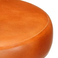 VidaXL Barstoelen 2 St Echt Leer -Vidaxl 078f20ef95194e7ab1d7ae806cd347e4