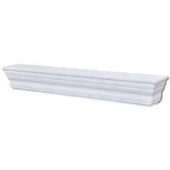 VidaXL Wandplanken Aaliyah 2 St Wit -Vidaxl 07e5bb7734154fce9915c07373e81b84