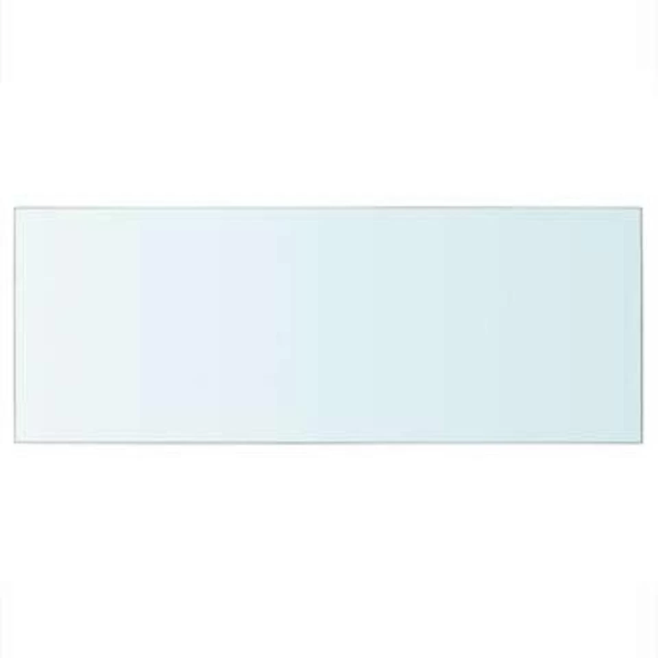VidaXL Wandschap Transparant 60x25 Cm Glas 2 VidaXL Wandschap Transparant 60x25 Cm Glas - Afbeelding 2