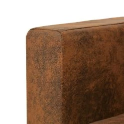 VidaXL Fauteuils Kunstsuède Bruin -Vidaxl 0f6c2a60fe41432c9e161b91b3412ae9