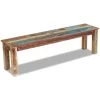 VidaXL Bank 160x35x46 Cm Massief Gerecycled Hout