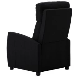 VidaXL Fauteuil Verstelbaar Elektrisch Stof Zwart -Vidaxl 1000042022 0103