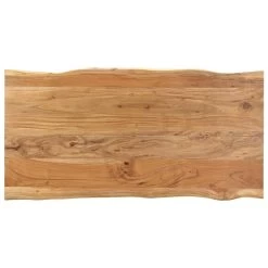 VidaXL Eettafel 154x80x76 Cm Massief Acaciahout -Vidaxl 1000050196 0103