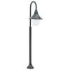 VidaXL Paalverlichting Tuin E27 120 Cm Aluminium Donkergroen