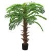 VidaXL Kunstplant Met Pot Cycaspalm 140 Cm Groen