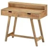VidaXL Bureau 100x45x90 Cm Massief Ruw Mangohout