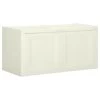 VidaXL Kussenbox 85 L 86x40x42 Cm Vanille-ijskleurig