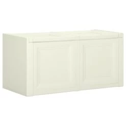 VidaXL Kussenbox 85 L 86x40x42 Cm Vanille-ijskleurig