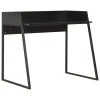 VidaXL Bureau 90x60x88 Cm Zwart