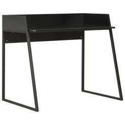 VidaXL Bureau 90x60x88 Cm Zwart