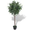 VidaXL Kunst Laurierboom Plant Met Pot 120 Cm Groen