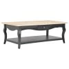 VidaXL Salontafel 110x60x40 Cm MDF Zwart