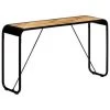 VidaXL Wandtafel 140x35x76 Cm Massief Ruw Mangohout