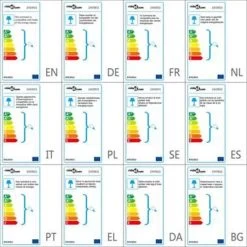 VidaXL Vloerlamp Eleganza Zwart -Vidaxl 134e97c8a1474e74bca946972fe6cef8