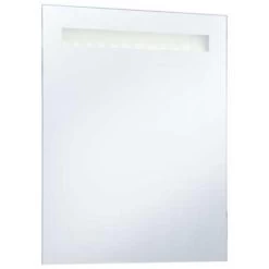 VidaXL Badkamerspiegel LED 50x60 Cm -Vidaxl 1407458248 0102