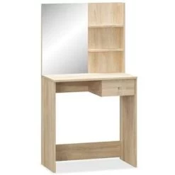 VidaXL Kaptafel 75x40x141 Cm Spaanplaat Eikenkleur