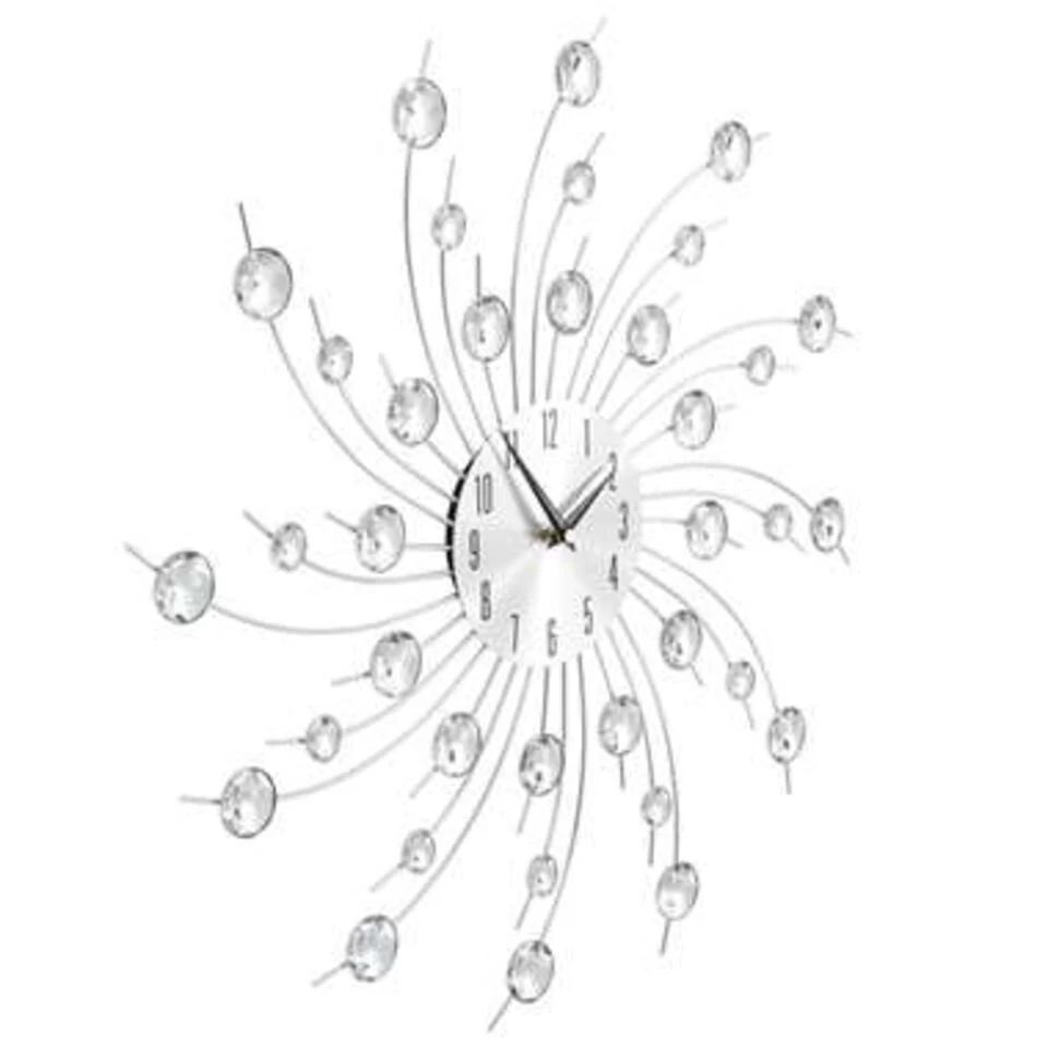 VidaXL Wandklok Met Quartz-mechanisme 50 Cm Modern Ontwerp 3 VidaXL Wandklok Met Quartz-mechanisme 50 Cm Modern Ontwerp - Afbeelding 3