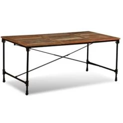 VidaXL Eettafel 180 Cm Massief Gerecycled Hout -Vidaxl 14822060b957428b810693501d56703c