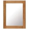 VidaXL Spiegel 40x50 Cm Massief Eikenhout