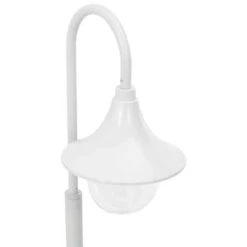 VidaXL Paalverlichting Tuin E27 120 Cm Aluminium Wit -Vidaxl 14c697a101624d259e0f0126494ed454