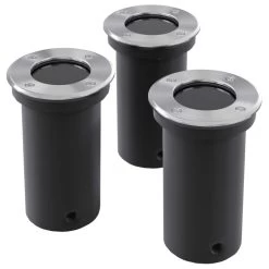 VidaXL Tuingrondspots 3 St Rond