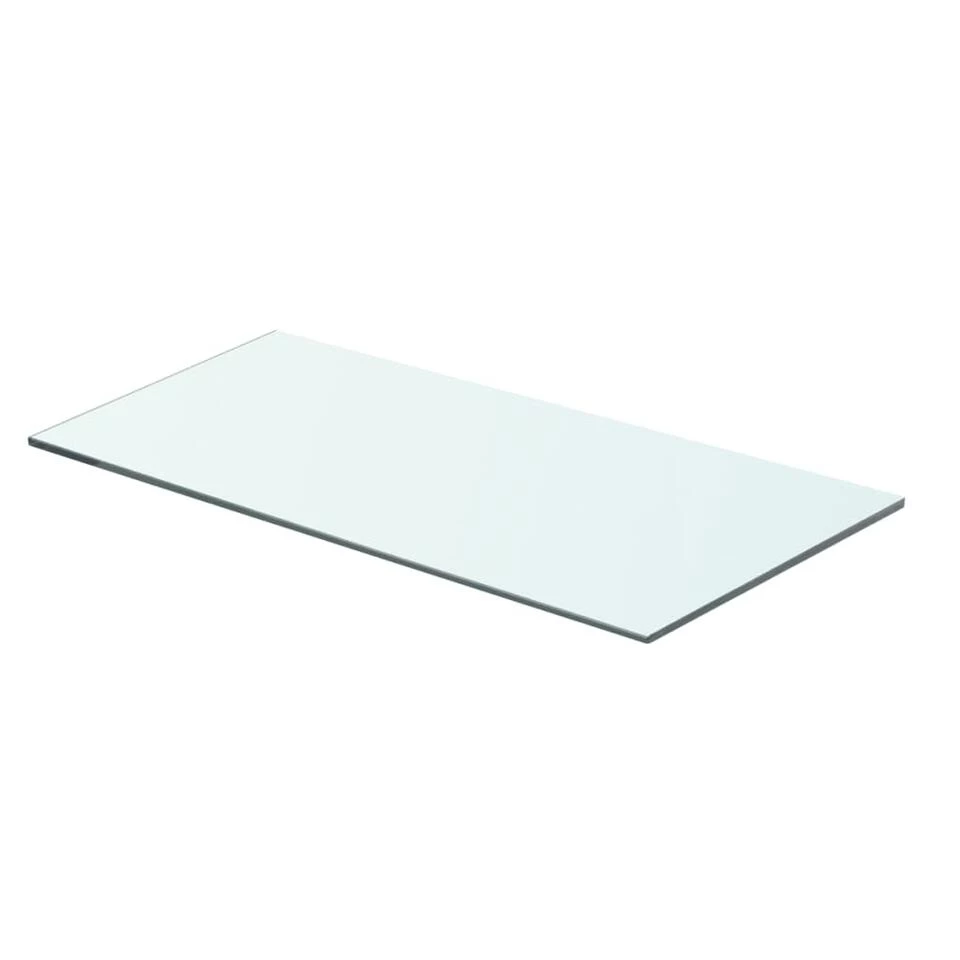 VidaXL Wandschap Transparant 60x25 Cm Glas 1 VidaXL Wandschap Transparant 60x25 Cm Glas