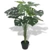VidaXL Kunst Monstera Plant Met Pot 70 Cm Groen