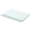 VidaXL Schappen 2 St 50x25 Cm Glas Transparant