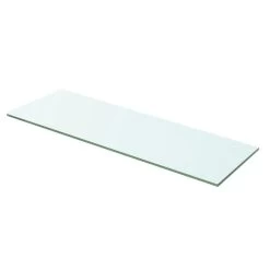 VidaXL Wandschap Transparant 60x15 Cm Glas