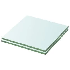 VidaXL Schappen 2 St 20x15 Cm Glas Transparant