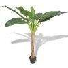 VidaXL Kunst Bananenboom Plant Met Pot 150 Cm Groen