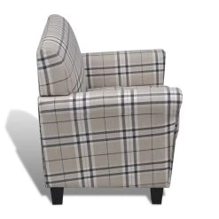 VidaXL Fauteuil Met Kussen Stof Crème 7 VidaXL Fauteuil Met Kussen Stof Crème -Vidaxl 1f34dd9d49b64ae382a26678fb20112c