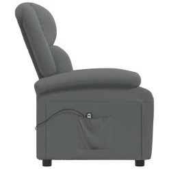 VidaXL Fauteuil Elektrisch Verstelbaar Stof Donkergrijs 71x90.5x96 Cm -Vidaxl 234f198da0fc4693a5c5c931b3bb67a0