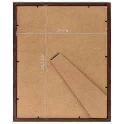 VidaXL Fotolijsten 3 St Voor Tafel 21x29,7 Cm Donkerrood -Vidaxl 2749268cefa3472d879729fe6c6057d3