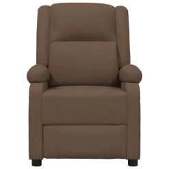 VidaXL Fauteuil Verstelbaar Elektrisch Stof Bruin -Vidaxl 275bdda6a31646a6a1df865b7361d366