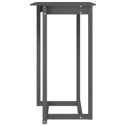 VidaXL Bartafel 60x60x110 Cm Massief Grenenhout Grijs -Vidaxl 2b1665db995c462e82042d541e1ba125
