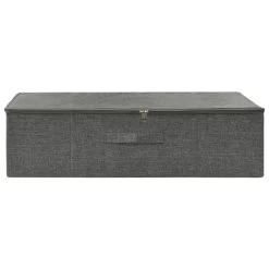 VidaXL Opbergbox 70x40x18 Cm Stof Antracietkleurig -Vidaxl 2c9e32efe2d445558d967960d467df50