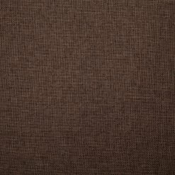 VidaXL Bankje 139,5 Cm Polyester Bruin -Vidaxl 34fcf4a2740445c1853868154ce26dc9