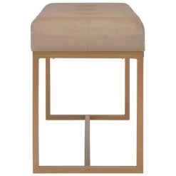 VidaXL Bankje 80 Cm Fluweel Beige 6 VidaXL Bankje 80 Cm Fluweel Beige -Vidaxl 38f360ba9d2e4612a1c3bc28ec31847e