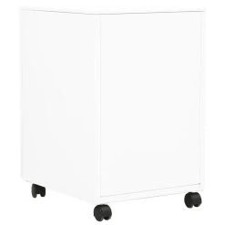VidaXL Ladeblok Verrijdbaar 39x45x60 Cm Staal Wit -Vidaxl 38ff7ba812b74850aa03764d3164ee18