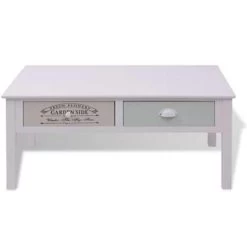 VidaXL Salontafel Franse Stijl Hout -Vidaxl 40761017e5b140fa82e2d93e93c95b9c