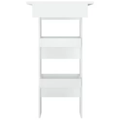 VidaXL Bartafel Wandgemonteerd 102x45x103,5 Cm Bewerkt Hout Wit 7 VidaXL Bartafel Wandgemonteerd 102x45x103,5 Cm Bewerkt Hout Wit -Vidaxl 4227362d566e40b297164bbd63f871b3