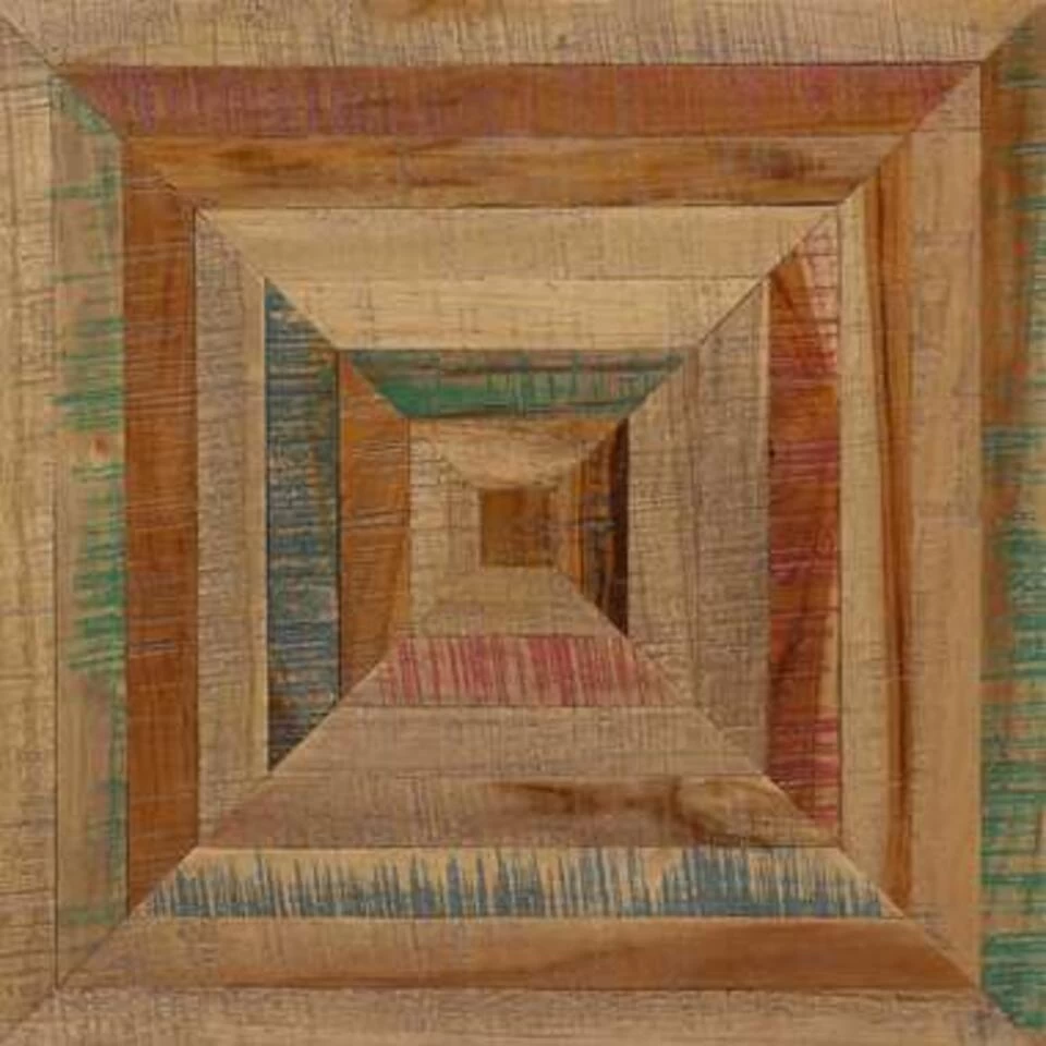 VidaXL Bijzettafel Massief Hergebruikt Teakhout 2 VidaXL Bijzettafel Massief Hergebruikt Teakhout - Afbeelding 2