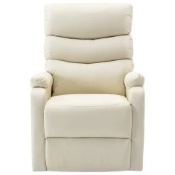 VidaXL Sta-op-stoel Kunstleer Crèmewit -Vidaxl 43aca63a68a84dc195ffaeff5cf07369