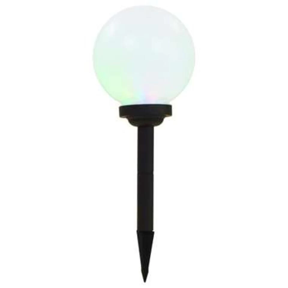 VidaXL LED-solarlampen Rond 20 Cm RGB 3 St 4 VidaXL LED-solarlampen Rond 20 Cm RGB 3 St - Afbeelding 4