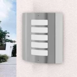 VidaXL Buitenlamp RVS Falerna 2 St -Vidaxl 4aca59fd30464ed5b311cc99d8e07afa