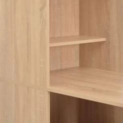 VidaXL Bartafel Met Kast 115x59x200 Cm Eikenkleurig -Vidaxl 52049b9f58d443e9a3e4de7e5e680d60