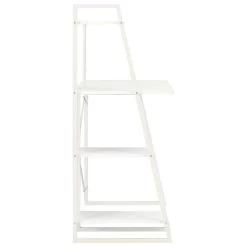 VidaXL Bureau Met Schappen 102x50x117 Cm Wit -Vidaxl 527afe8e039144f48d83d463052550b9